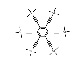 100516-62-9；六（三甲硅基乙炔基）苯