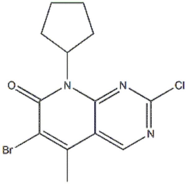 6-溴-2-氯-8-环戊基-5-甲基-吡啶并[2,3-D]嘧啶-7(8H)-酮