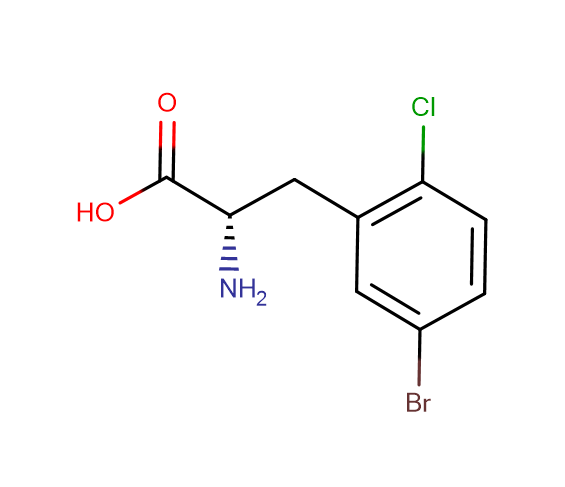 (2S)-2-amino-3-(5-bromo-2-chlorophenyl)propanoic acid