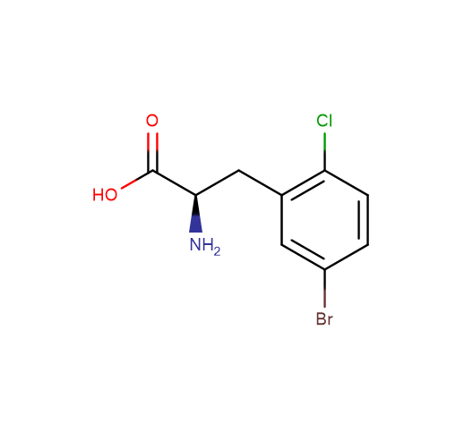 (2R)-2-amino-3-(5-bromo-2-chlorophenyl)propanoic acid