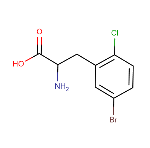 2-amino-3-(5-bromo-2-chlorophenyl)propanoic acid