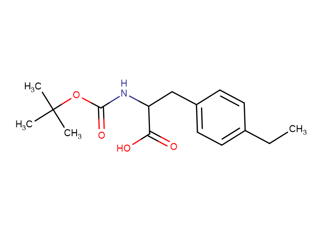 2-{[(tert-butoxy)carbonyl]amino}-3-(4-ethylphenyl)propanoic acid