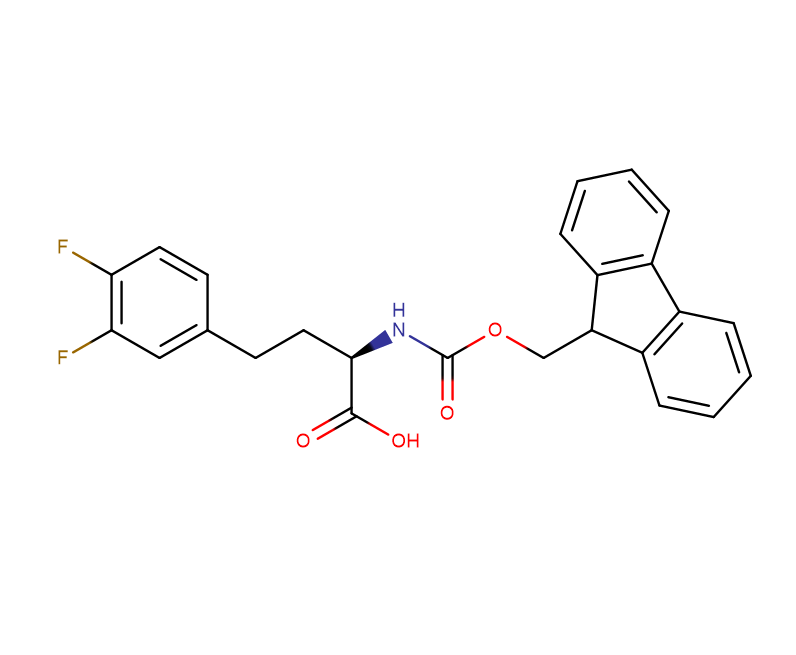 (2R)-4-(3,4-difluorophenyl)-2-({[(9H-fluoren-9-yl)methoxy]carbonyl}amino)butanoic acid