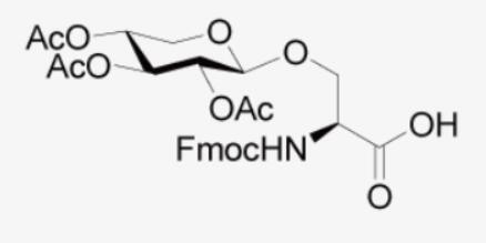 木糖基L-丝氨酸,Xylosylated L-serine,Fmoc-L-Ser(β-Xyl(Ac3))-OH