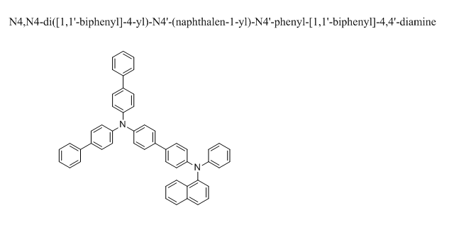 N4,N4-di([1,1'-biphenyl]-4-yl)-N4'-(naphthalen-1-yl)-N4'-phenyl-[1,1'-biphenyl]-4,4'-diamine