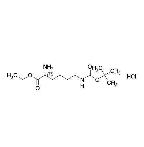 (2R)-2-amino-6-[(2-methylpropan-2-yl)oxycarbonylamino]hexanoate;hydrochloride