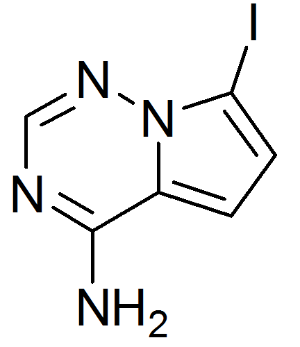 7-碘吡咯并[2,1-F][1,2,4]三嗪-4-胺