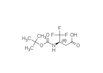 (3R)-4,4,4-trifluoro-3-[(2-methylpropan-2-yl)oxycarbonylamino]butanoic acid