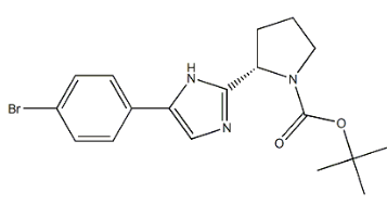 (S)-2-((2-(4-溴苯基)-2-氧代乙基)氨基甲酰基)吡咯烷-1-羧酸叔丁酯