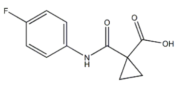 1-(4-氟苯基氨基甲酰基)环丙烷羧