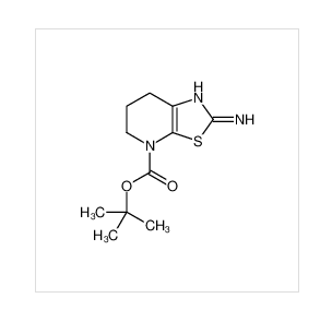 2-氨基-6,7-二氢-5H-噻唑并[5,4-b]吡啶-4-羧酸叔丁酯