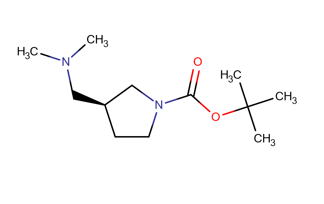 tert-butyl (3S)-3-[(dimethylamino)methyl]pyrrolidine-1-carboxylate