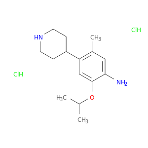 5-甲基-2-(1-甲基乙氧基)-4-(4-哌啶)-苯胺二盐酸盐