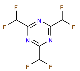 Tris(difluoromethyl)-1,3,5-triazine