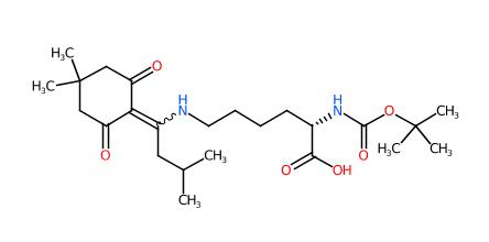 (S)-2-((叔-丁氧羰基)氨基)-6-((1-(4,4-二甲基-2,6-二氧亚基亚环己基)-3-甲基丁基)氨基)己酸