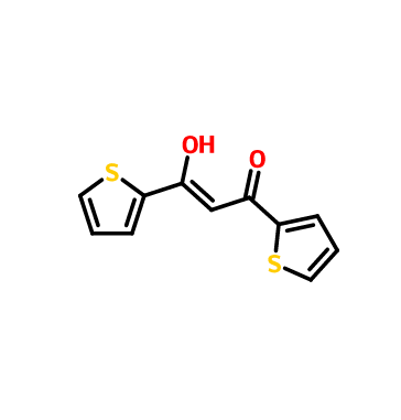 (Z)-3-hydroxy-1,3-bis(2-thienyl)-2-propen-1-one