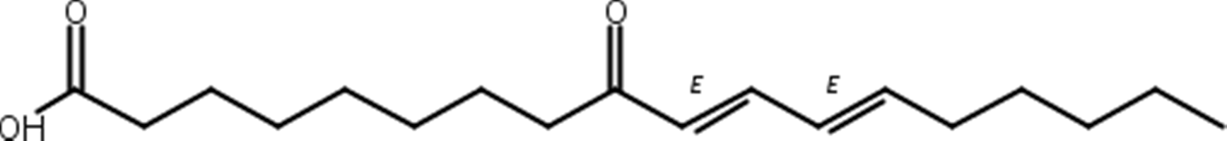 9-Oxooctadeca-10,12-dienoic acid