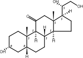 3α,20β,21-Trihydroxy-5β-pregnan-11-one