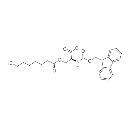(2S)-2-({[(9H-fluoren-9-yl)methoxy]carbonyl}amino)-3-(octanoyloxy)propanoic acid
