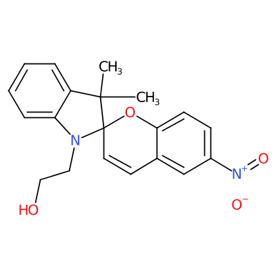 N-羟乙基-3,3-二甲基-6-硝基吲哚啉螺吡喃