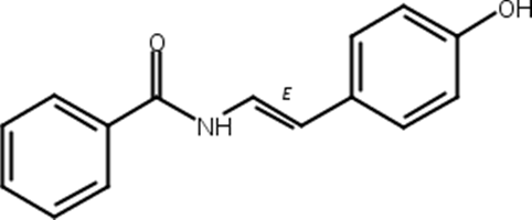 反-4-羟基苯乙烯基苯甲酰胺