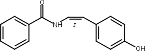 顺-4-羟基苯乙烯基苯甲酰胺