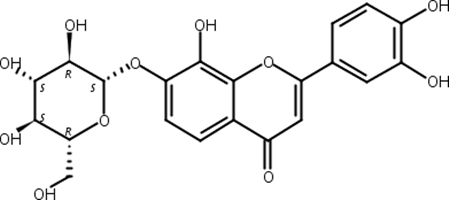 3’,4’,8-三羟基黄酮-7-O-β-D-葡萄糖苷