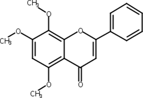 5,7,8-三甲氧基去甲汉黄芩素