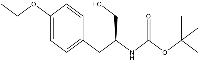 (S)-(1-(4-乙氧基苯基)-3-羟基丙烷-2-基)氨基甲酸叔丁酯