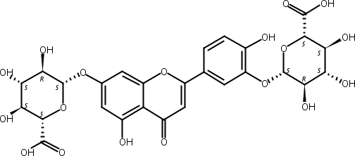 木樨草素 7,3'-二-O-葡糖醛酸苷