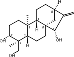 (3alpha,4beta,15alpha)-贝壳杉-16-烯-3,15,18-三醇