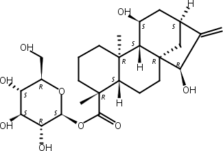(4alpha,11beta,15beta)-11,15-二羟基贝壳杉-16-烯-18-酸beta-D-吡喃葡萄糖酯