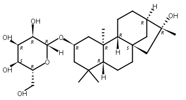 2-O-beta-D-吡喃阿洛糖甙-2,16-贝壳杉烯二醇