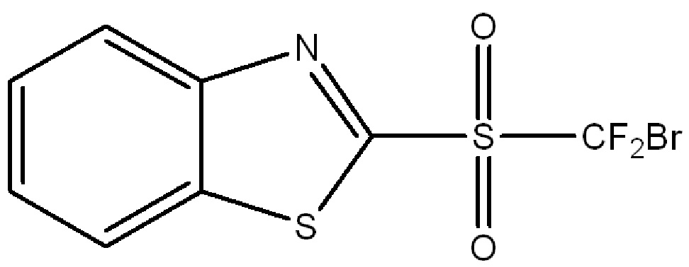 2-((bromodifluoromethyl)sulfonyl)benzo[d]thiazole