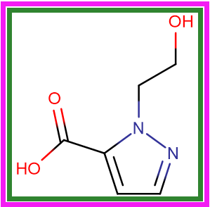 1-(2-羟基乙基)-1H-吡唑-5-羧酸