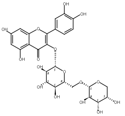 3-阿拉伯糖葡糖基槲皮素