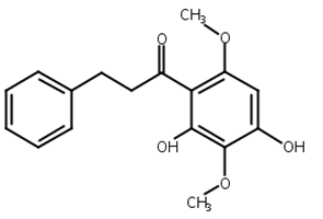 1-(2,4-二羟基-3,6-二甲氧基苯基)-3-苯基-1-丙酮