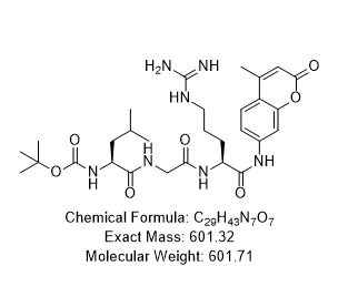 BOC-LEU-GLY-ARG-AMC