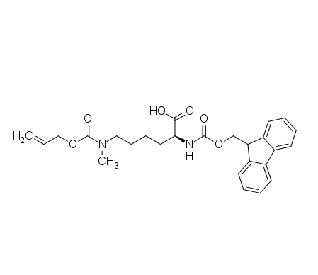 Fmoc-Lys(Me,Alloc)-OH