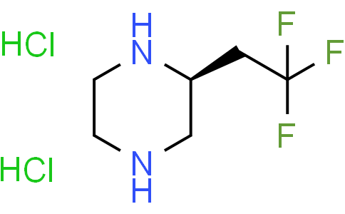 (S)-2-(2,2,2-trifluoroethyl)piperazine dihydrochloride