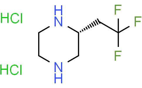 (R)-2-(2,2,2-trifluoroethyl)piperazine dihydrochloride
