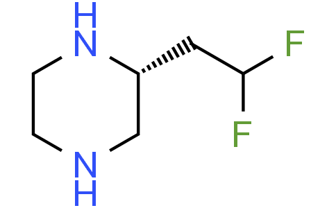 (R)-2-(2,2-difluoroethyl)piperazine