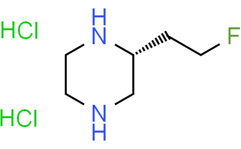 (R)-2-(2-fluoroethyl)piperazine dihydrochloride