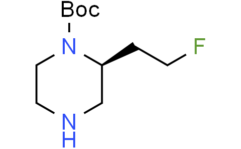 tert-butyl (S)-2-(2-fluoroethyl)piperazine-1-carboxylate