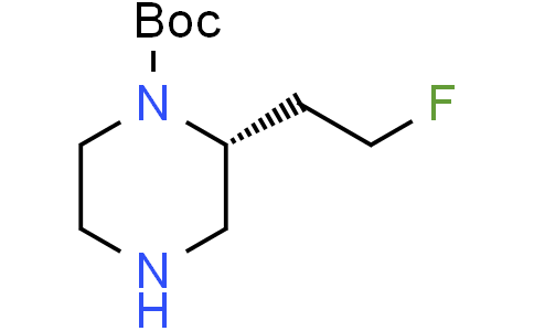 tert-butyl (R)-2-(2-fluoroethyl)piperazine-1-carboxylate