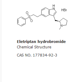 Eletriptan hydrobromide