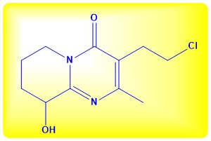 3-(2-氯乙基)-6,7,8,9-四氢-9-羟基-2-甲基-4H-吡啶并[1,2-a]嘧啶-4-酮