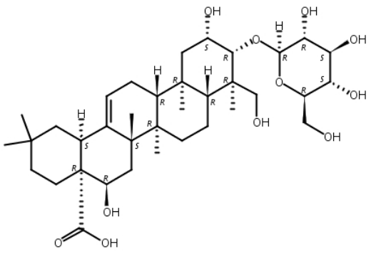 远志酸-3-O-β-D-吡喃葡萄糖苷