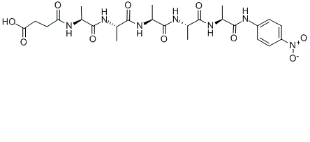 Suc-Ala-Ala-Ala-Ala-Ala-pNA