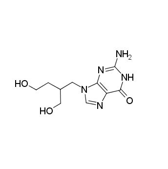 2-amino-9-[4-hydroxy-2-(hydroxymethyl)butyl]-1H-purin-6-one